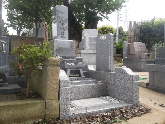墓所完成写真 墓所完成写真