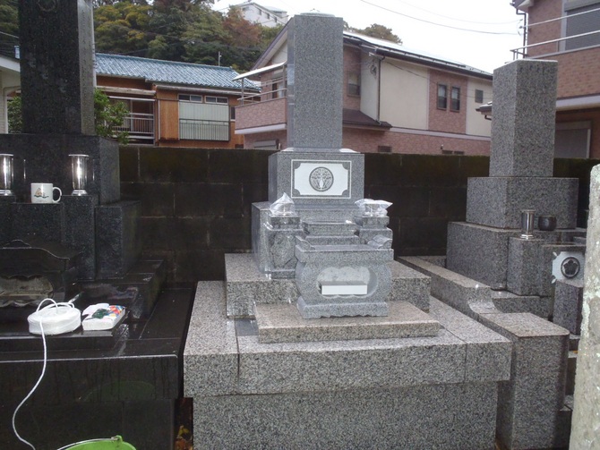 墓所完成写真 墓所完成写真