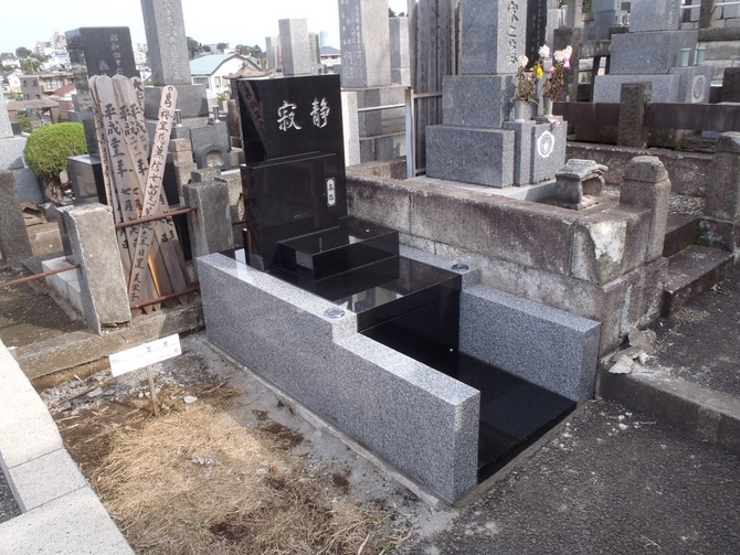 墓所完成写真 墓所完成写真