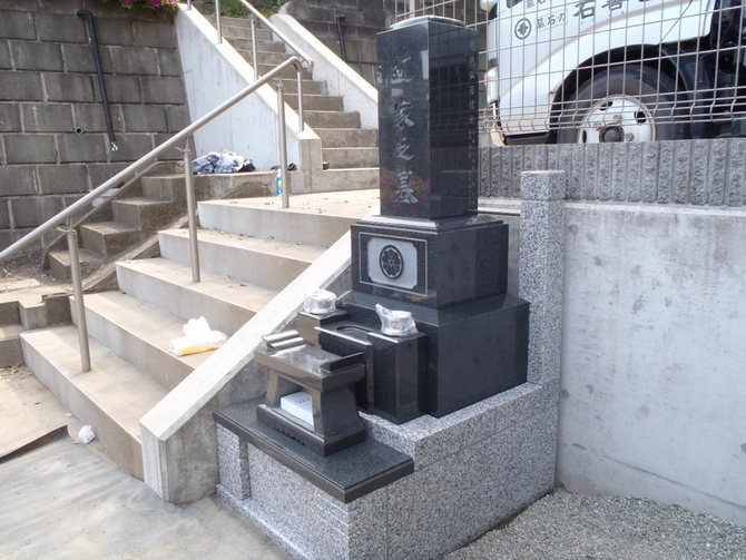 墓所完成写真 墓所完成写真