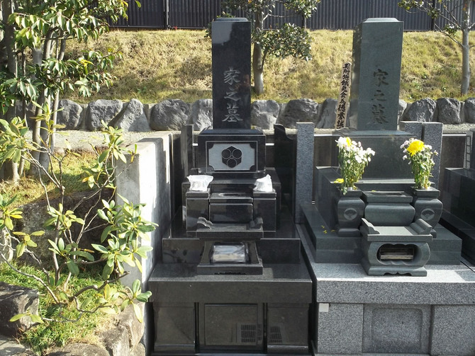 墓所完成写真 墓所完成写真