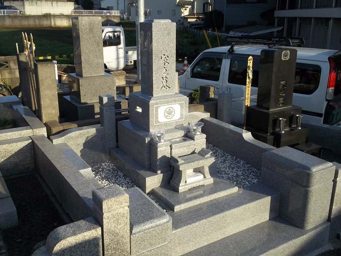 墓所完成写真 墓所完成写真