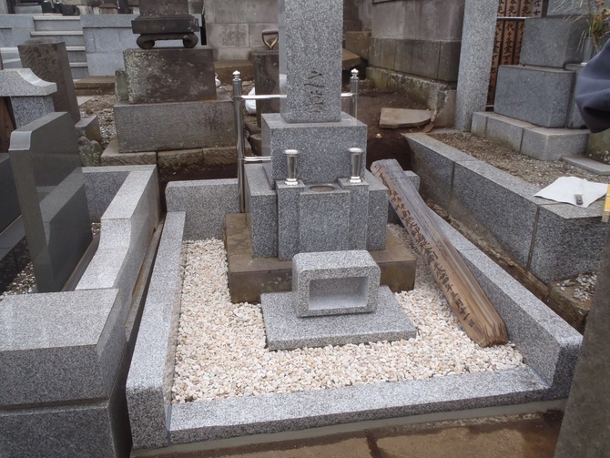 墓所完成写真 墓所完成写真