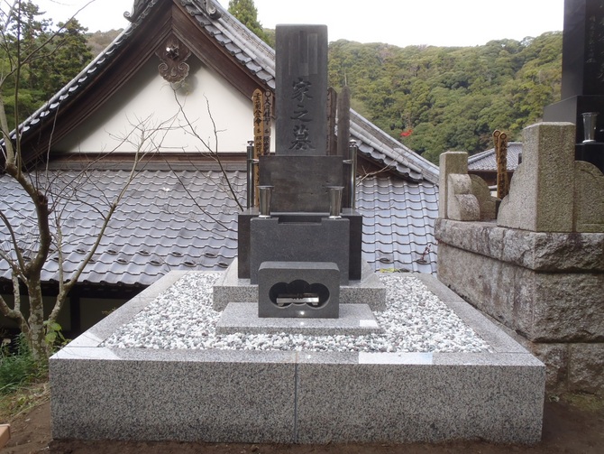 墓所完成写真 墓所完成写真