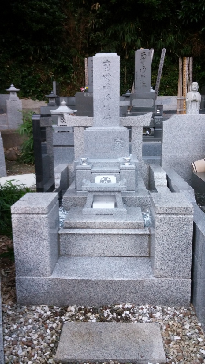 墓所完成写真 墓所完成写真
