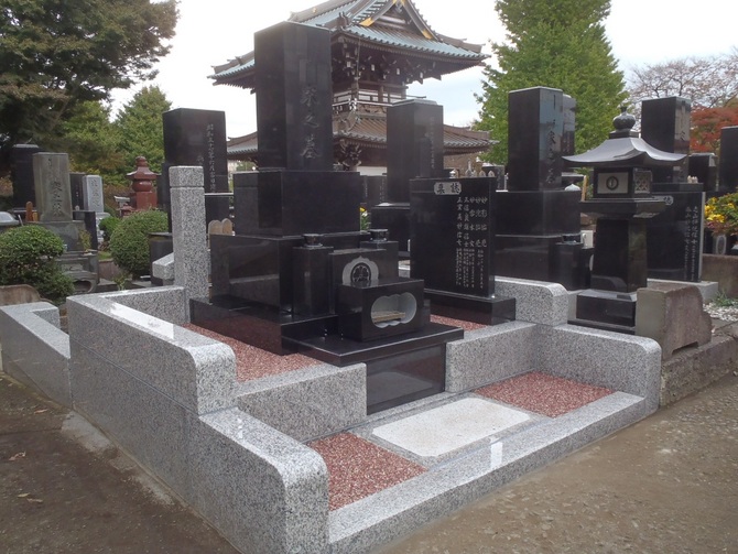 墓所完成写真 墓所完成写真