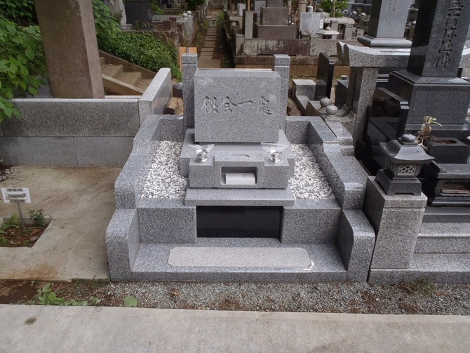 墓所完成写真 墓所完成写真