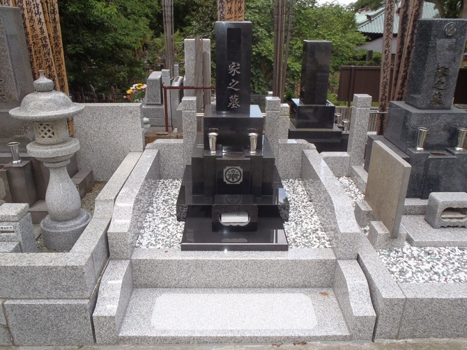墓所完成写真 墓所完成写真