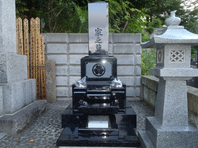 墓所完成写真 墓所完成写真