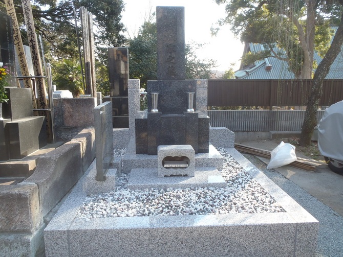 墓所完成写真 墓所完成写真